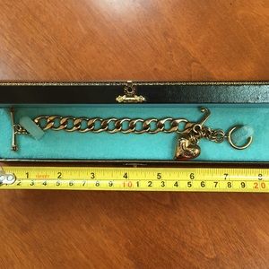 Juicy Couture gold tone bracelet